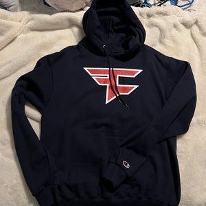 Faze clan Champion brand hoodie.